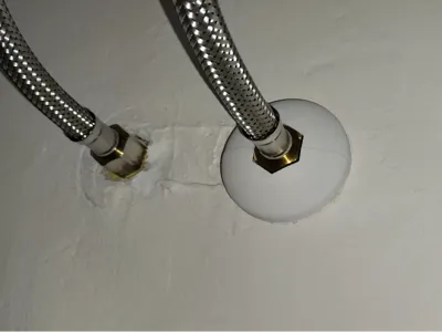 pipe plate with hexagonal hole