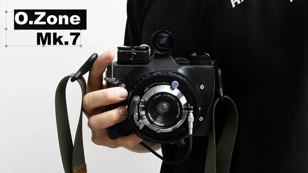 ワイドフォーマット6x17・3Dプリント製フィルムカメラ Kraken 617 Panoramic Camera (for Your Lens) Printed in ABS - Etsy