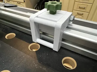 Heavy Duty Stop Block for 40mm Extrusion Rail