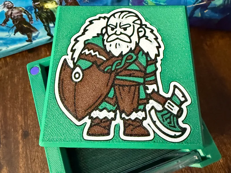 MTG EDH Commander Showcase Deck Box - Fynn