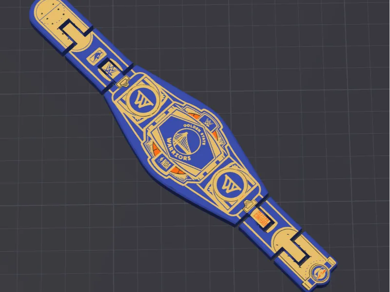 WWE Golden State Warriors Belt