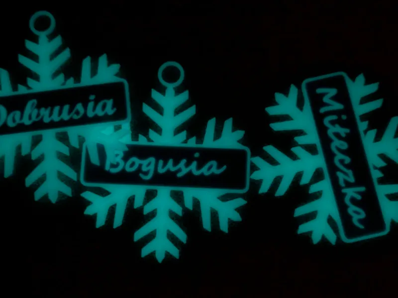 Snowflake Christmas Tree -Change the text yourself