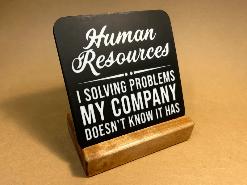HR Sign - - - x6!