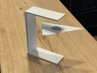 Paper Plane - Magnetic Levitation