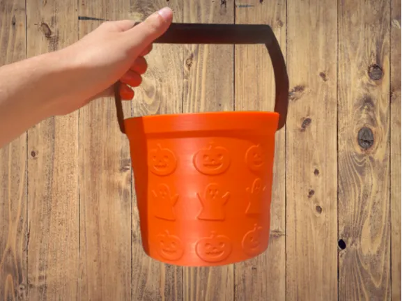 Halloween Basket with Handle