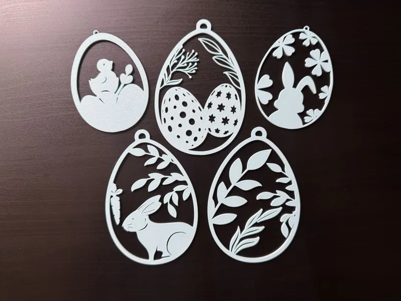 Easter eggs for hanging