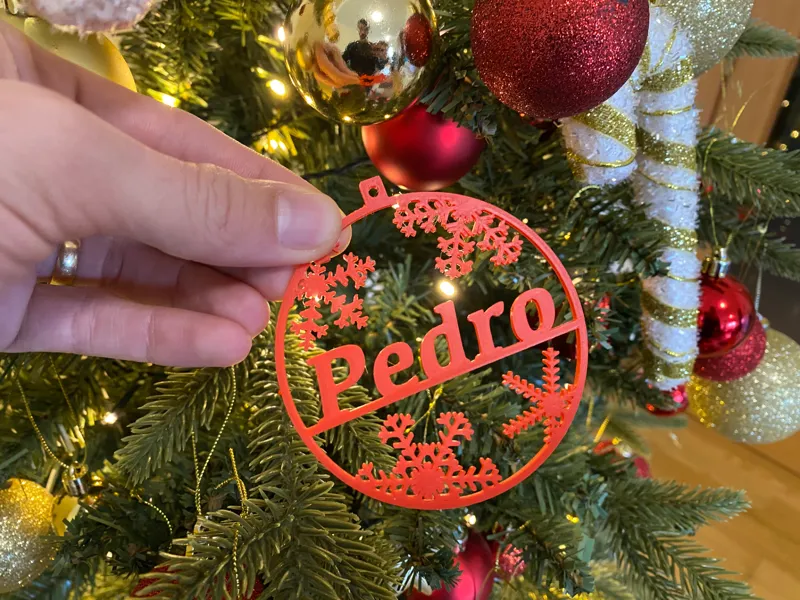 Custom Name Christmas Ornaments! Add any Name!