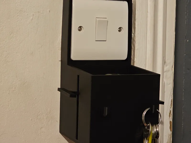 Light switch essentials hanging box