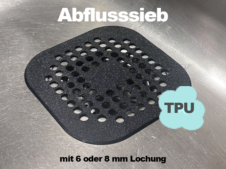 Abflusssieb für Badezimmer Badewanne und Küche 