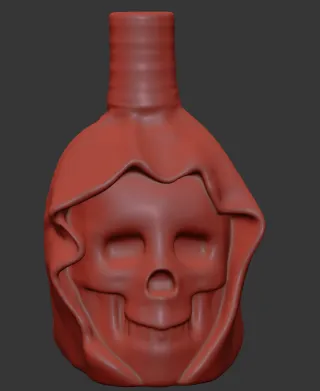 骷髅摆件/Skull decoration/vase