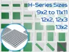 H-Series Sizes - 9x2 to 11x11, 12x2, 12x3, 13x2 - Updated