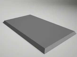 60x100 base for miniature games