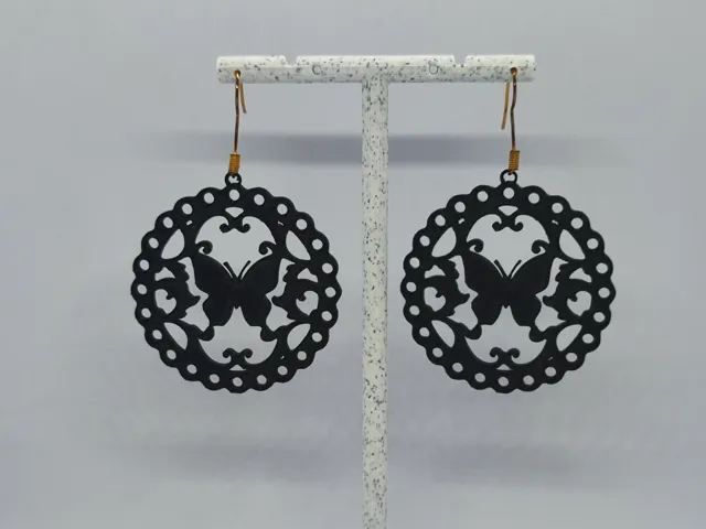 Aretes Mariposas de la Noche