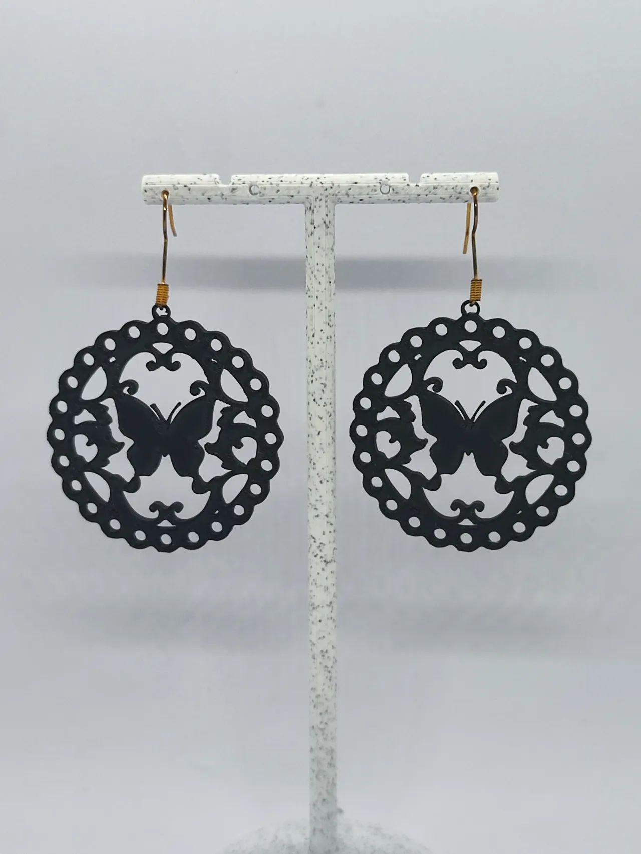 Aretes Mariposas de la Noche view 3