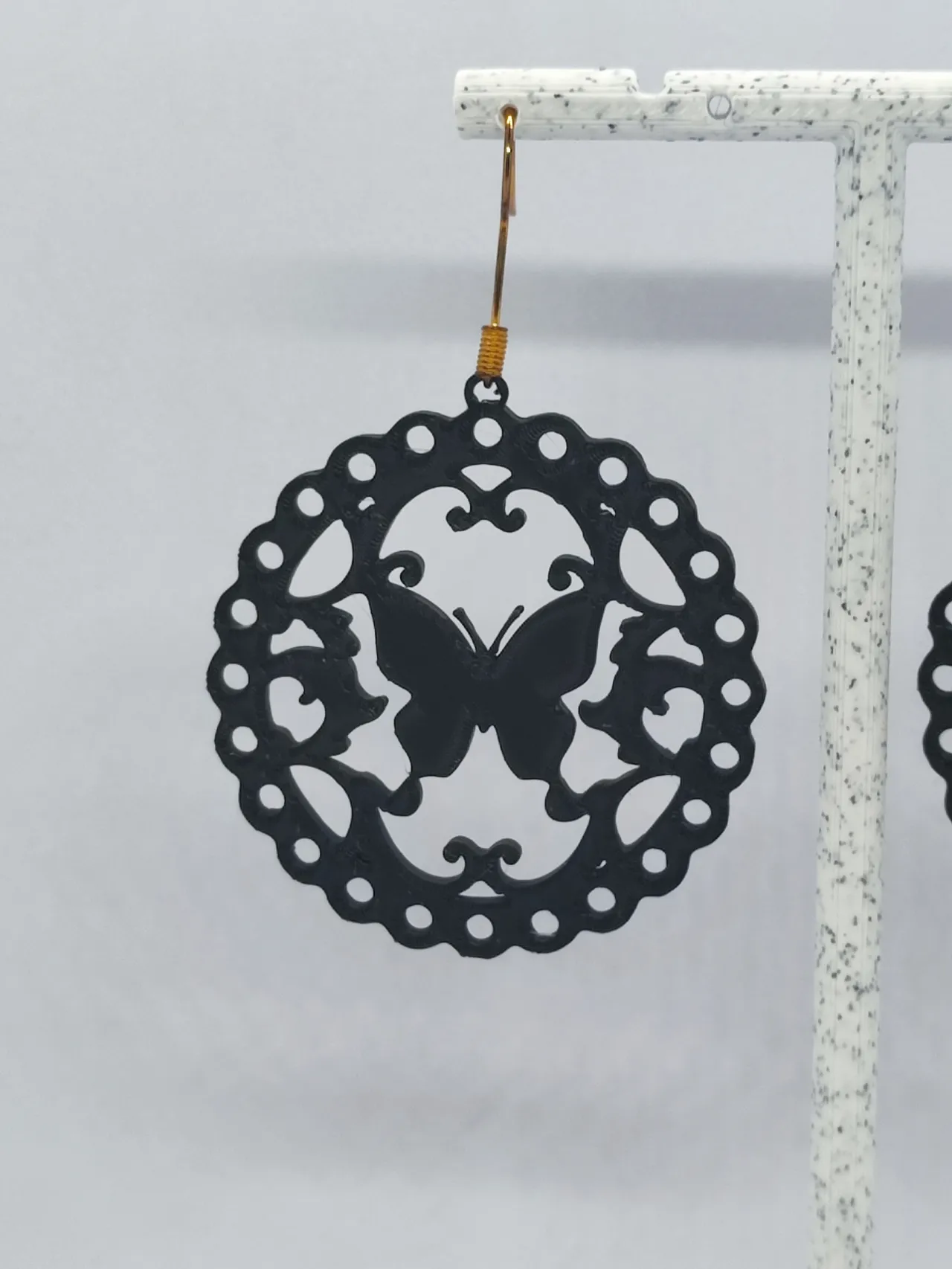 Aretes Mariposas de la Noche view 4