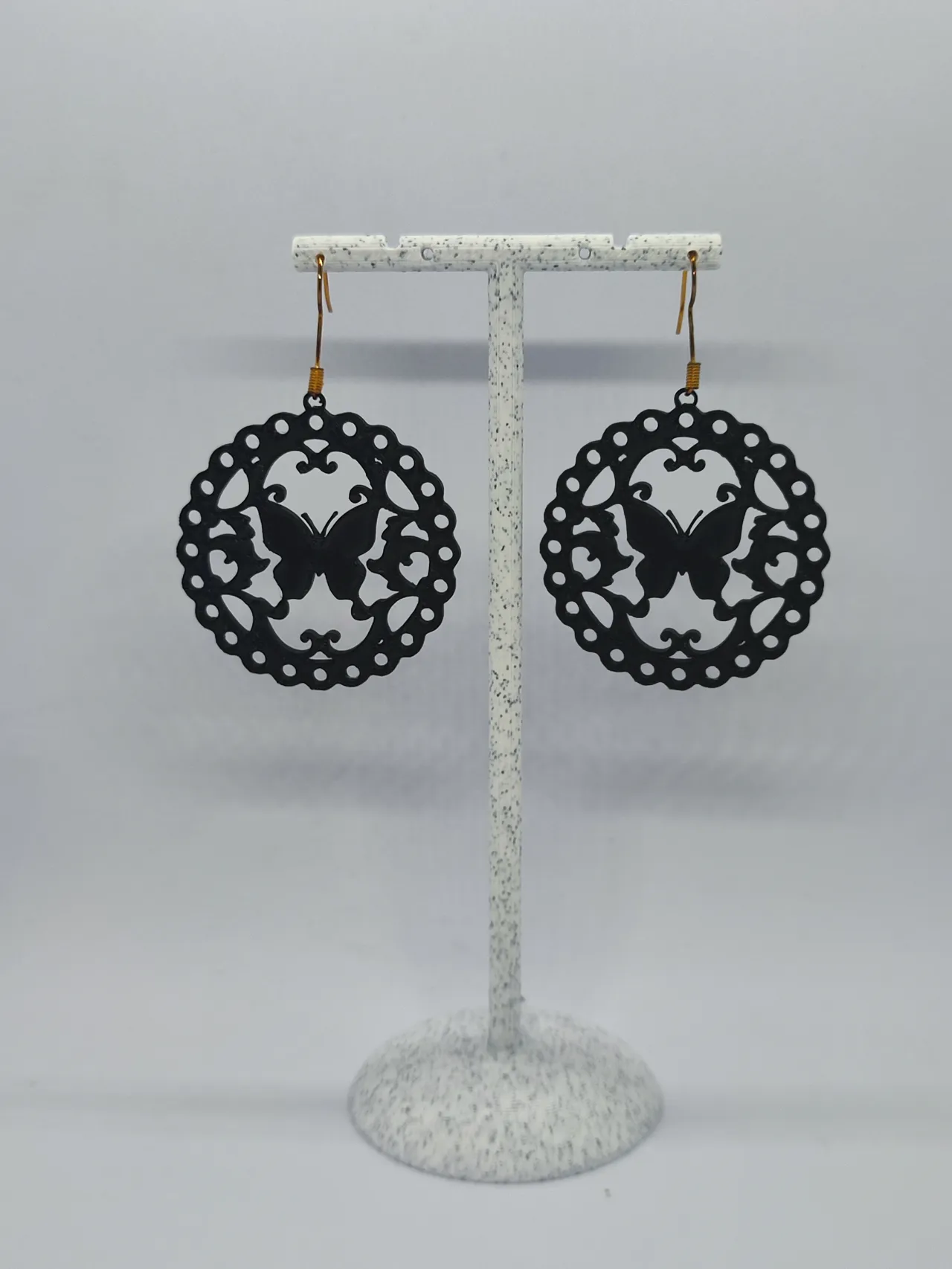 Aretes Mariposas de la Noche view 2