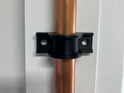 1/2" Copper pipe clamp