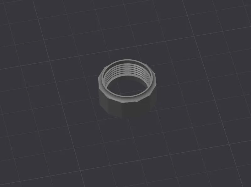 Xiaomi Yi Smart Dash Cam mount nut