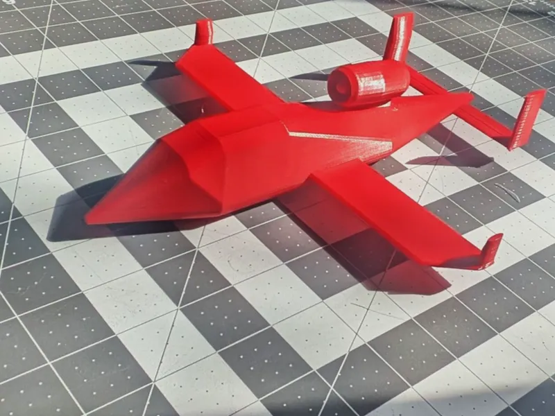 Small jet with single engine