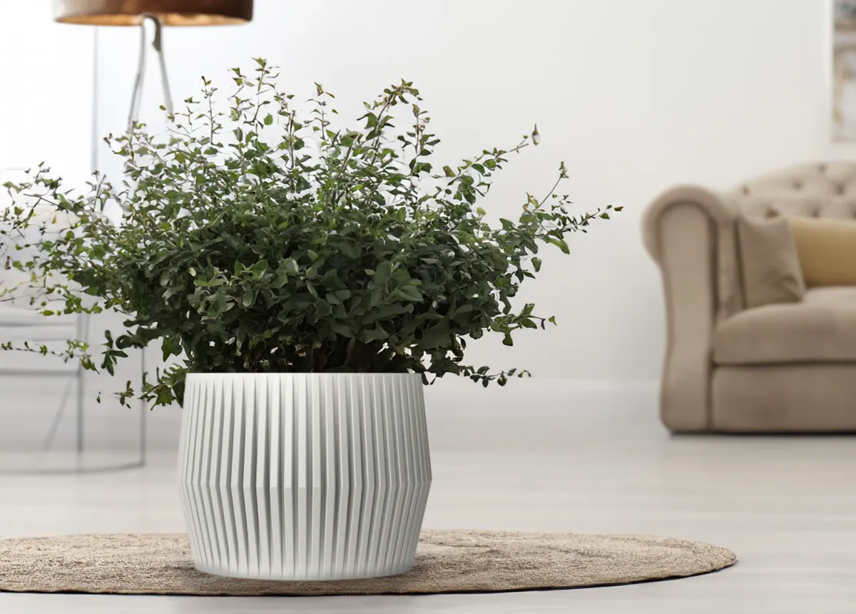 Modern Flower Pot - Free 3D Print Model - MakerWorld