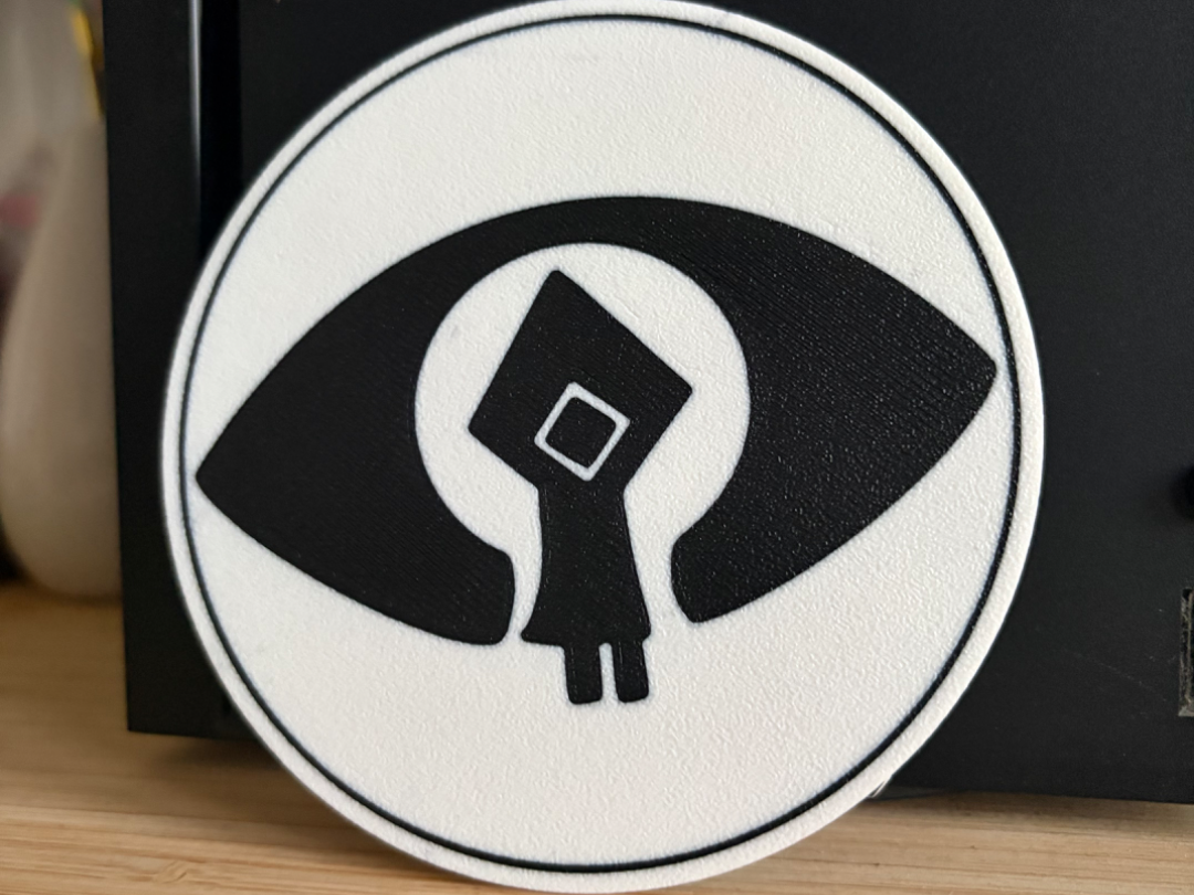 Little Nightmares Coaster gaming merch fan art 