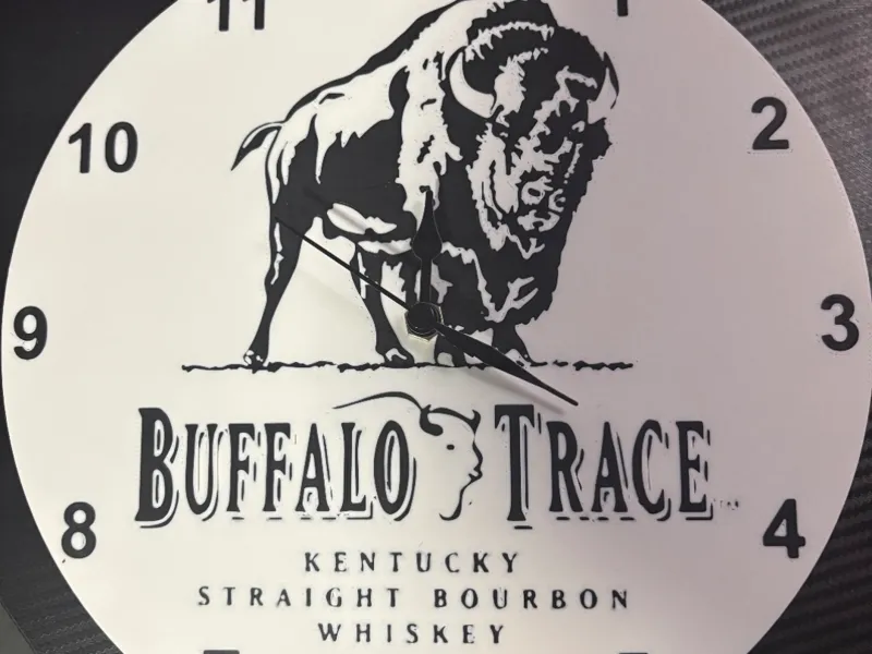 Buffalo Trace Clock
