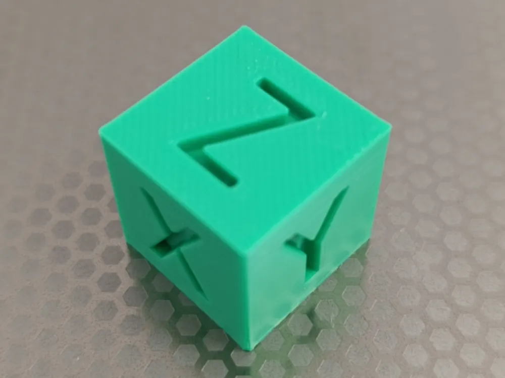 20mm XYZ Calibration Cube - Free 3D Print Model - MakerWorld