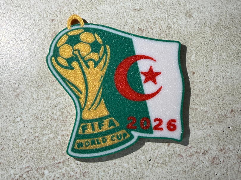 Algeria 2026 FIFA World Cup Keychain 4 Color