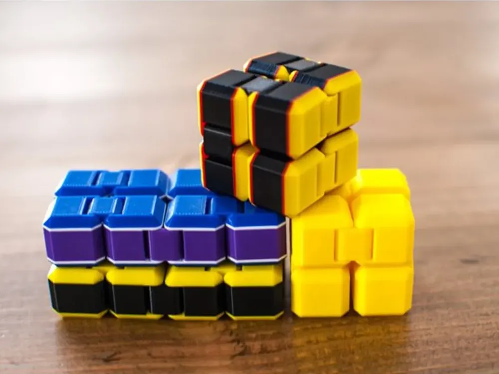 Fidget Infinity Cube by Foza5599 - MakerWorld