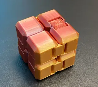 Fidget Infinity Cube by Foza5599 - MakerWorld