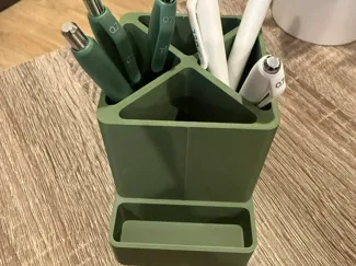 Pen Holder With Front Tray