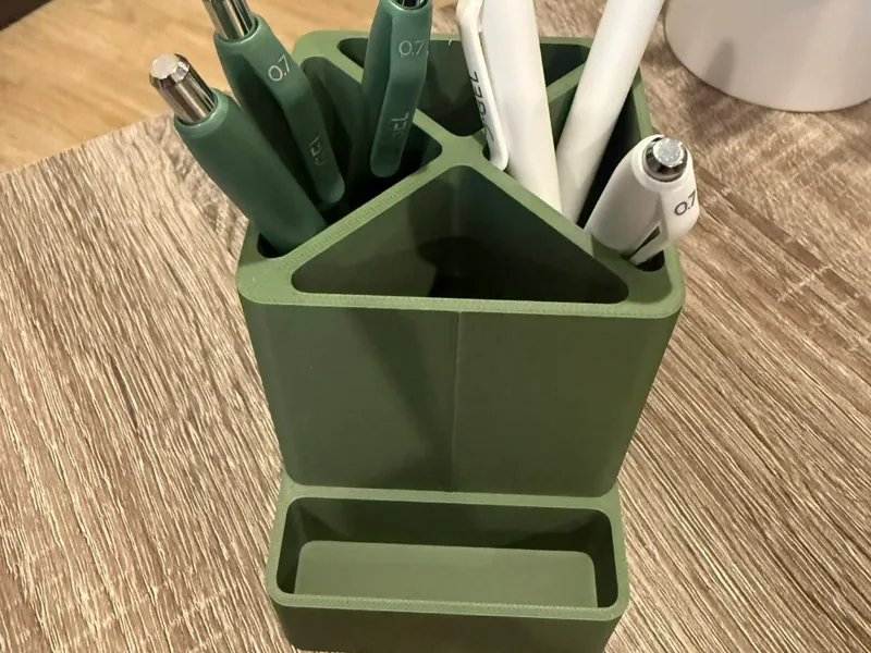 Pen Holder With Front Tray