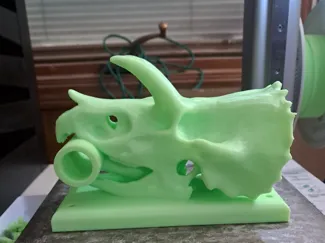 triceratops curtain rod holder