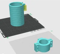 Brick PETG - 0.2mm layer, 3 walls, 10% infill
