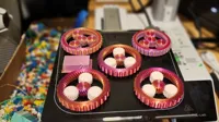 2-color, 5xSpinners, 2 r print into creating zero Poop - 0.2mm layer, 2 walls, 15% infill