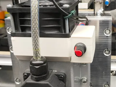 80mm fan adapter for chinese milling spindles