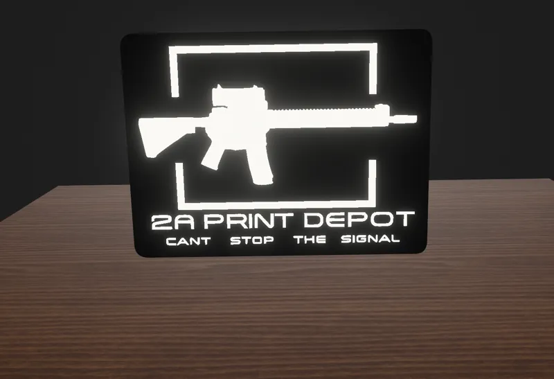 2A Print Depot Lightbox