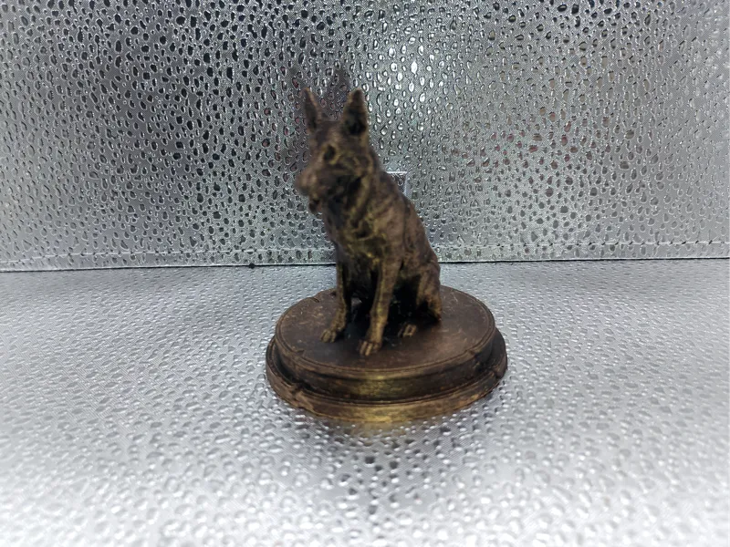 German Shepherd Dog Bust – 7cm Miniature Statue
