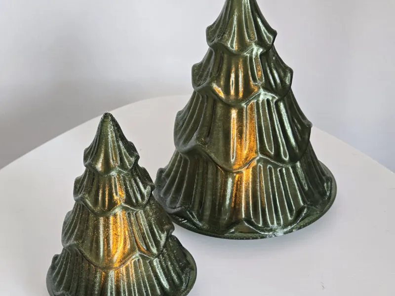 Translucent Christmas Tree Tealight