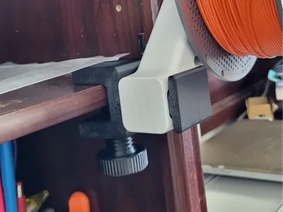 Bambu external spool holder clamp
