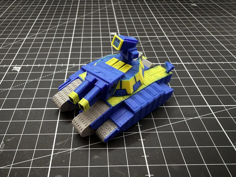 Rock head tank colored