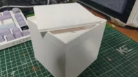 sin bisagras en la tapa superior