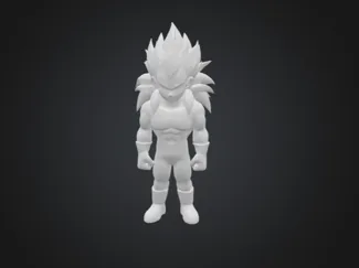 Vegeta mini SSJ 4 Dragonball Daima