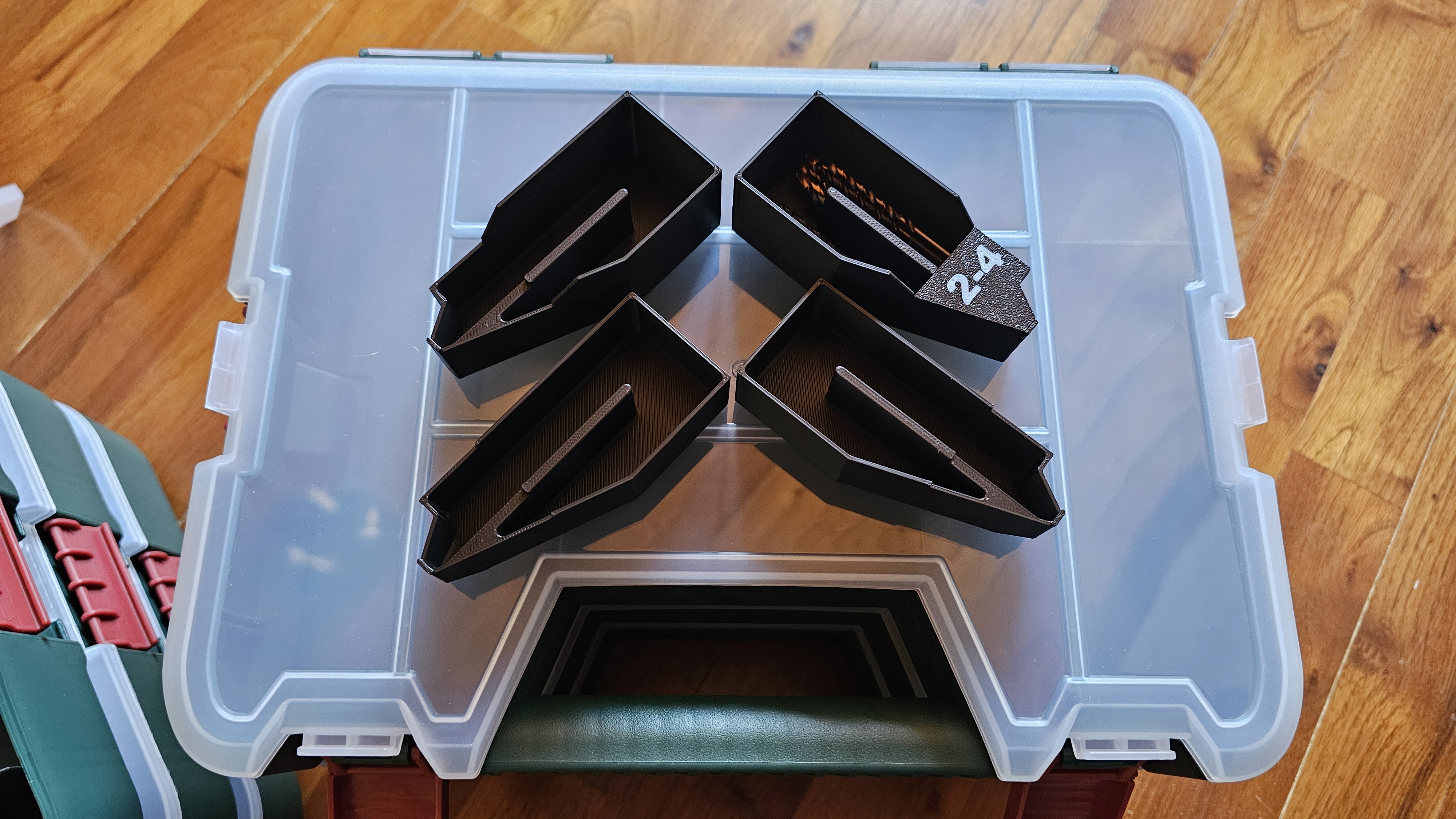 Miniatura 6 do modelo 3D Parkside Interlock-Organizer inserts
