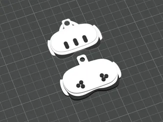 Meta Quest 3 & 3S Color keychain
