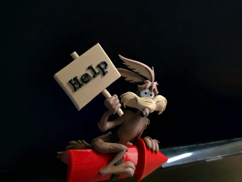 Monitor  Looney Tunes Coyote