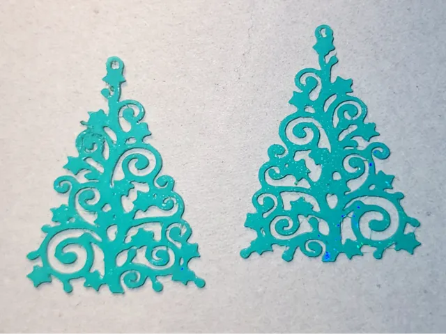 Whimsy Christmas tree earrings