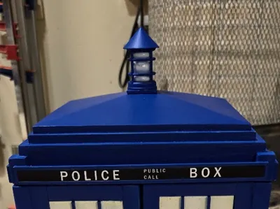Light for TARDIS jewelry box top 