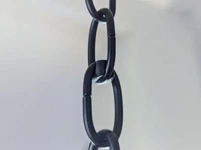 Chain Spacer for Leveling Multi-Chain Lighting