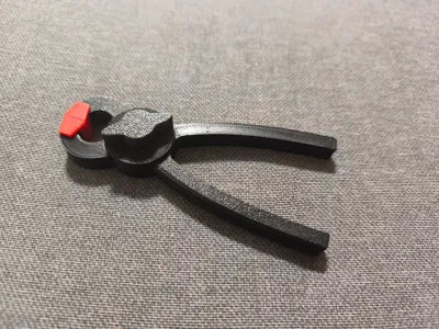 Pliers with screw lock